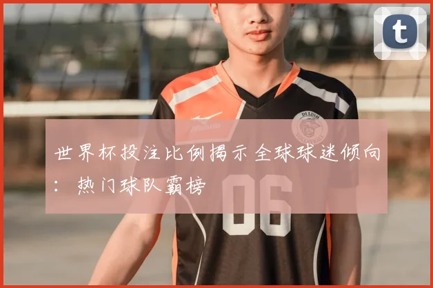 世界杯投注比例揭示全球球迷倾向：热门球队霸榜